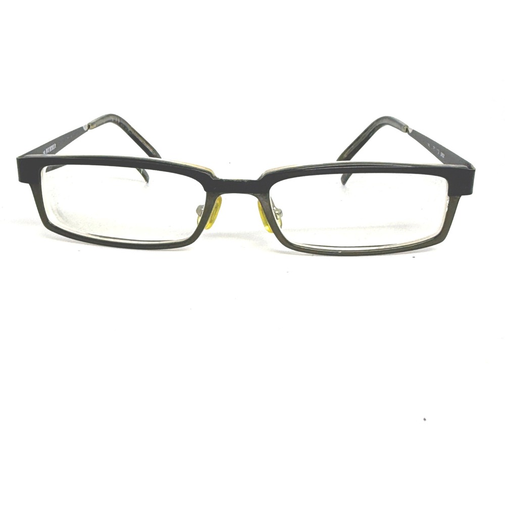 Burberry Mens B 1232-J 0RS7 Black Rectangular Eyeglasses Frames 140mm 21551‎
